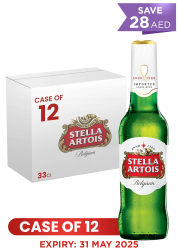 Stella Artois Btl 33CL X 12 Case