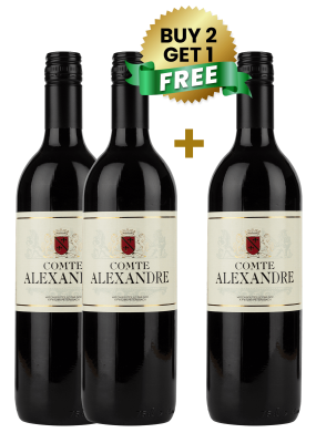 Comte Alexandre Vin Rouge 75Cl (Buy 2 Get 1 Free)